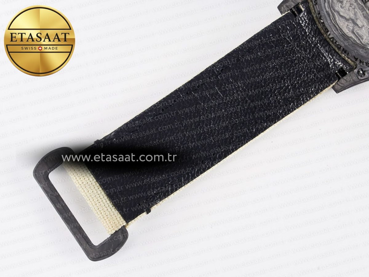 Daytona DIW Carbon Case DIWF Edition Cream/Brown Dial on White Nylon Strap A7750 - Görsel 21