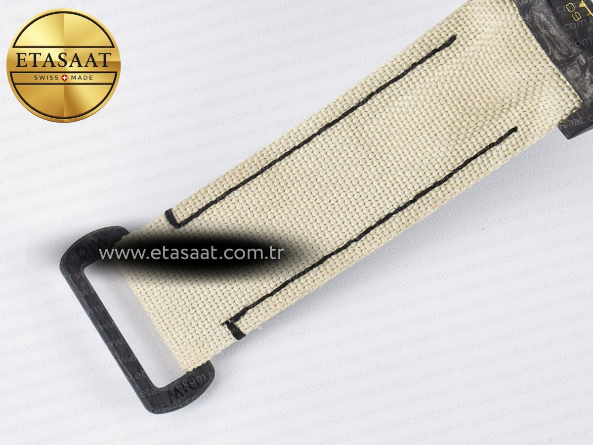 Daytona DIW Carbon Case DIWF Edition Cream/Brown Dial on White Nylon Strap A7750 - Görsel 22