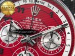 Daytona DIW Carbon DIWF 1:1 Best Edition Red Dial on Gray Nylon Strap SH7750 - Görsel 11