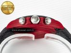 Daytona DIW Carbon DIWF 1:1 Best Edition Red Dial on Gray Nylon Strap SH7750 - Görsel 16