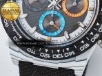 Daytona DIW Carbon N6F 1:1 Best Edition Gray Dial on Black Nylon Strap SA4130 - Görsel 13