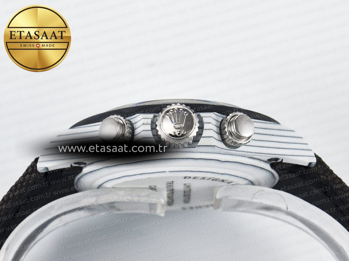 Daytona DIW Carbon N6F 1:1 Best Edition Gray Dial on Black Nylon Strap SA4130 - Görsel 16
