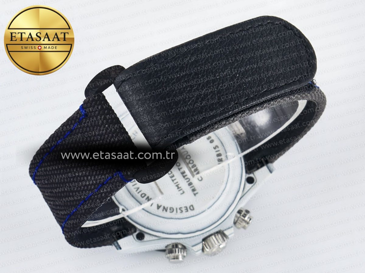 Daytona DIW Carbon N6F 1:1 Best Edition Gray Dial on Black Nylon Strap SA4130 - Görsel 17