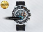 Daytona DIW Carbon N6F 1:1 Best Edition Gray Dial on Black Nylon Strap SA4130 - Görsel 3