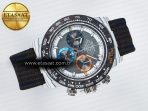 Daytona DIW Carbon N6F 1:1 Best Edition Gray Dial on Black Nylon Strap SA4130 - Görsel 8
