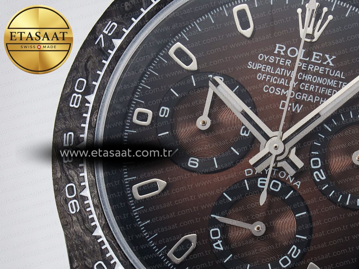 Daytona DIW Carbon/SS Case and Bezel DIWF Edition Brown Dial on Brown Nylon Strap A7750 - Görsel 10