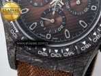 Daytona DIW Carbon/SS Case and Bezel DIWF Edition Brown Dial on Brown Nylon Strap A7750 - Görsel 13