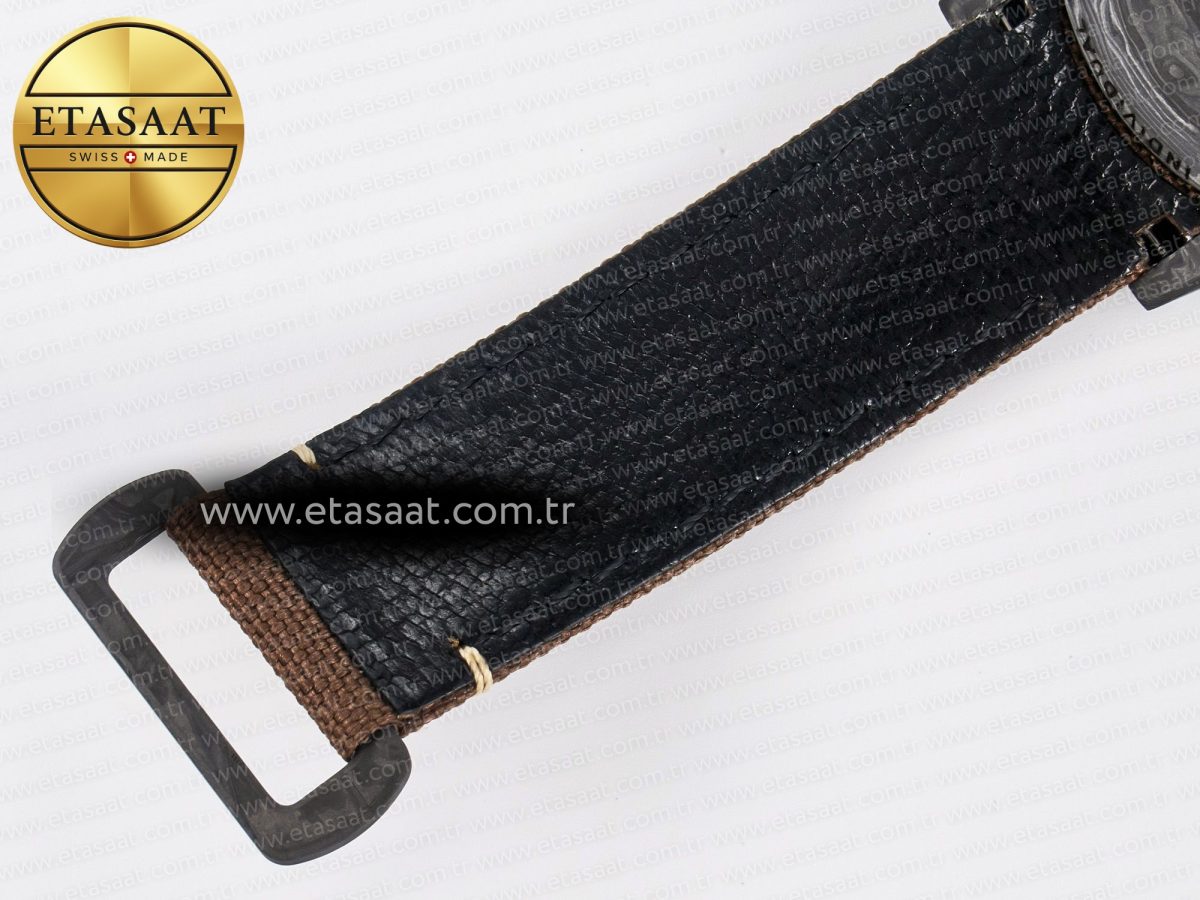 Daytona DIW Carbon/SS Case and Bezel DIWF Edition Brown Dial on Brown Nylon Strap A7750 - Görsel 21