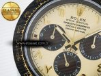 Daytona DIW “DESERT EAGLE” White Carbon DIWF 1:1 Best Edition Cream/Brown Dial on Brown Nylon Strap SH4130 - Görsel 11