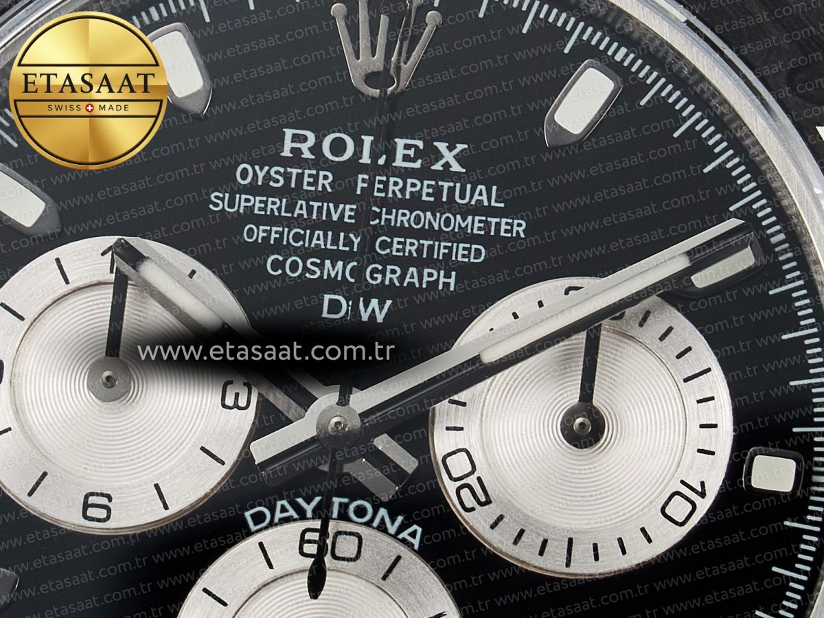 Daytona DIW White Carbon Case N6F Edition Black/White Dial on Black Nylon Strap A4130 - Görsel 11