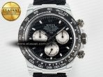 Daytona DIW White Carbon Case N6F Edition Black/White Dial on Black Nylon Strap A4130 - Görsel 4