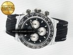 Daytona DIW White Carbon Case N6F Edition Black/White Dial on Black Nylon Strap A4130 - Görsel 9