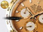 Daytona DIW White Carbon Case YG Bezel DIWF Edition YG Dial on Brown Leather Strap A7750 - Görsel 10