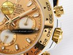Daytona DIW White Carbon Case YG Bezel DIWF Edition YG Dial on Brown Leather Strap A7750 - Görsel 12