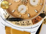 Daytona DIW White Carbon Case YG Bezel DIWF Edition YG Dial on Brown Leather Strap A7750 - Görsel 13