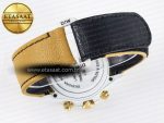 Daytona DIW White Carbon Case YG Bezel DIWF Edition YG Dial on Brown Leather Strap A7750 - Görsel 17