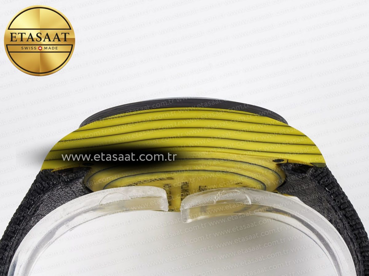 Daytona DIW Yellow Carbon Case DIWF Edition Black/White Dial on Black Nylon Strap A7750 - Görsel 15