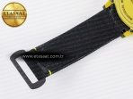 Daytona DIW Yellow Carbon Case DIWF Edition Black/White Dial on Black Nylon Strap A7750 - Görsel 22