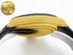 Daytona DIW Yellow Carbon N6F 1:1 Best Edition Yellow/Black Dial on Black Nylon Strap SA4130 V2 - Görsel 15