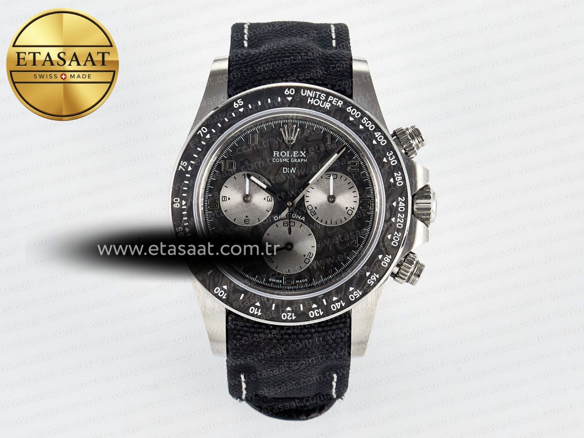 Daytona EXCEPTIONAL-1 DIWF Best Edition Gray Dial on Black Nylon Strap SH4130 - Görsel 3
