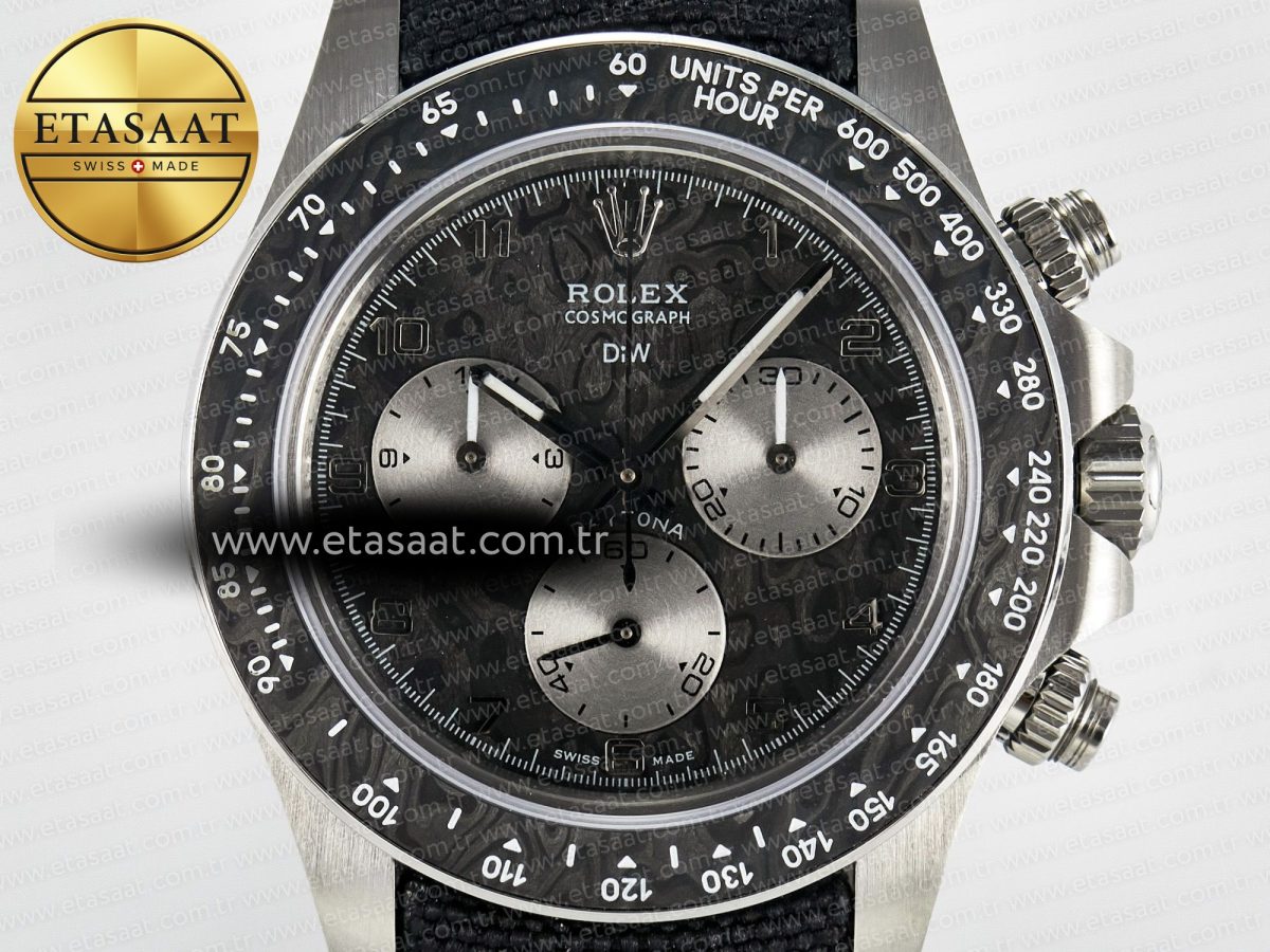 Daytona EXCEPTIONAL-1 DIWF Best Edition Gray Dial on Black Nylon Strap SH4130 - Görsel 4