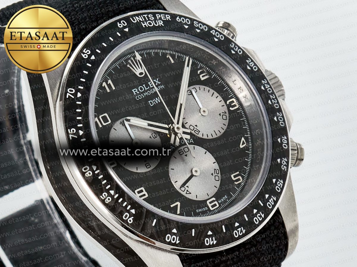 Daytona EXCEPTIONAL-1 DIWF Best Edition Gray Dial on Black Nylon Strap SH4130 - Görsel 5