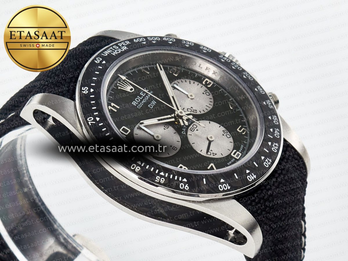 Daytona EXCEPTIONAL-1 DIWF Best Edition Gray Dial on Black Nylon Strap SH4130 - Görsel 7