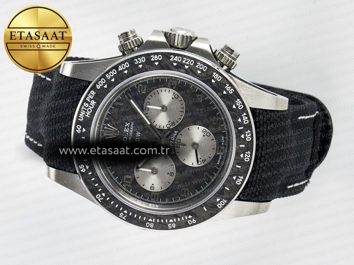 Daytona EXCEPTIONAL-1 DIWF Best Edition Gray Dial on Black Nylon Strap SH4130 - Görsel 9