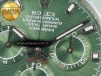 Daytona Green Ceramic Bezel Noob Best Edition Green Dial on SS Oyster Bracelet SA4130 - Görsel 10