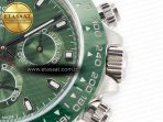 Daytona Green Ceramic Bezel Noob Best Edition Green Dial on SS Oyster Bracelet SA4130 - Görsel 11