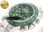 Daytona Green Ceramic Bezel Noob Best Edition Green Dial on SS Oyster Bracelet SA4130 - Görsel 6