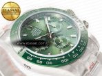 Daytona Green Ceramic Bezel Noob Best Edition Green Dial on SS Oyster Bracelet SA4130 - Görsel 7