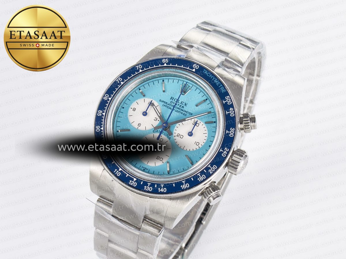 Daytona Scona SS ADGF Best Edition Blue Dial on SS Bracelet SA4130 - Görsel 2
