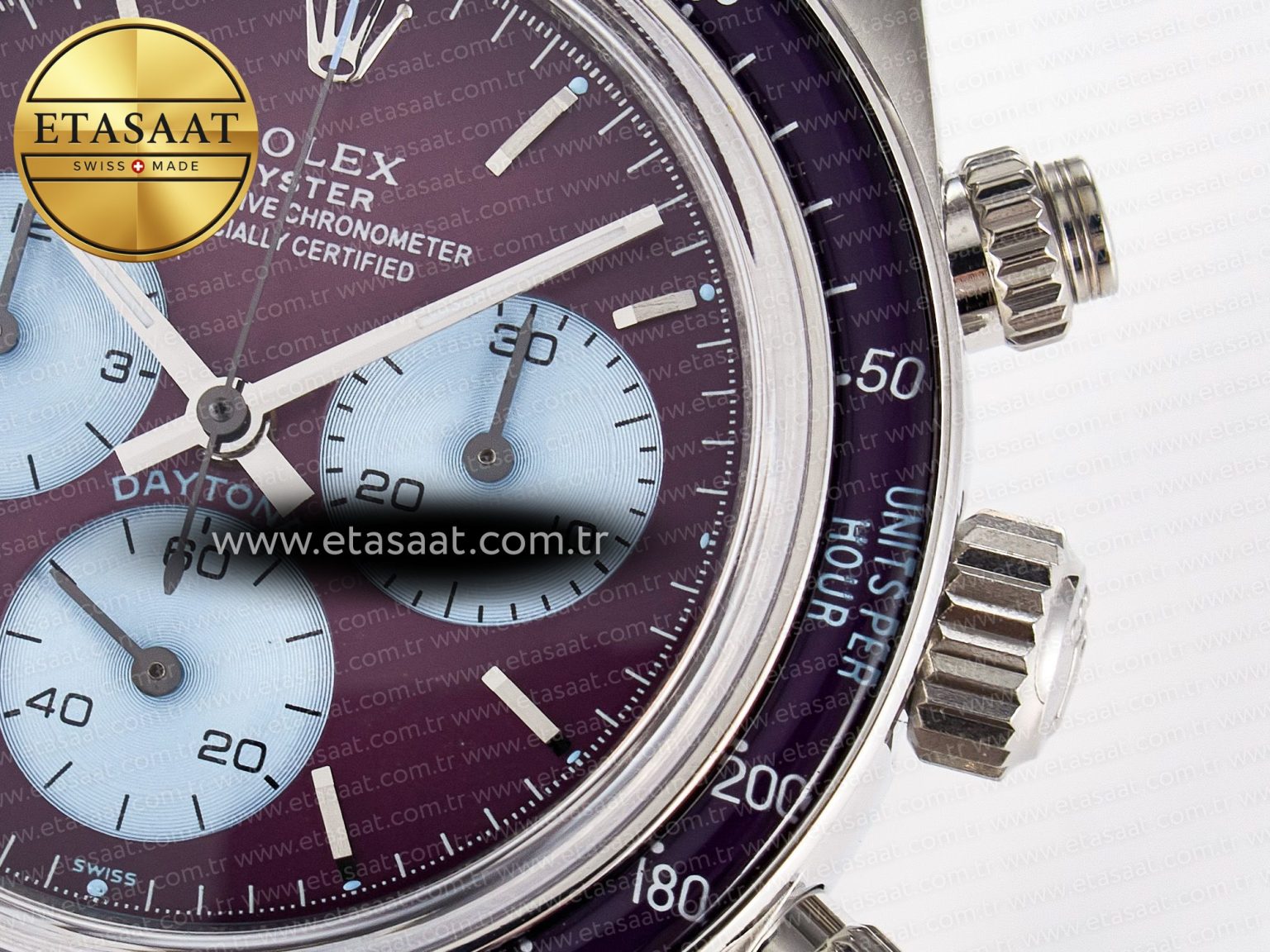 Daytona Scona SS ADGF Best Edition Purple Dial on SS Bracelet SA4130 - Görsel 12
