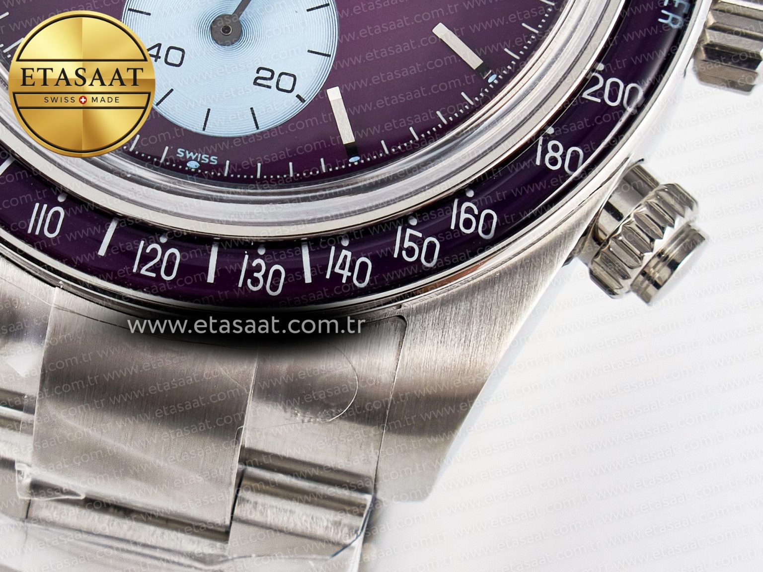 Daytona Scona SS ADGF Best Edition Purple Dial on SS Bracelet SA4130 - Görsel 14