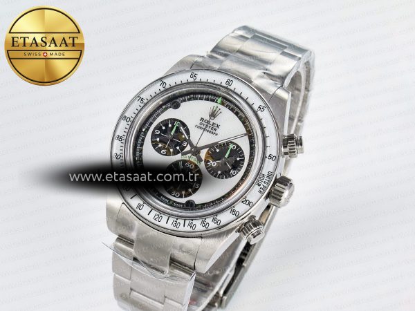 Daytona SS ADGF Best Edition White Skeleton Dial on SS Bracelet SA4130
