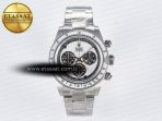 Daytona SS ADGF Best Edition White Skeleton Dial on SS Bracelet SA4130 - Görsel 3