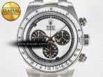 Daytona SS ADGF Best Edition White Skeleton Dial on SS Bracelet SA4130 - Görsel 4