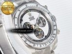 Daytona SS ADGF Best Edition White Skeleton Dial on SS Bracelet SA4130 - Görsel 5