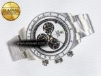 Daytona SS ADGF Best Edition White Skeleton Dial on SS Bracelet SA4130 - Görsel 8