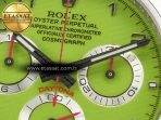 Daytona SS Bezel Noob Best Edition Green Dial Numbers Markers on SS Oyster Bracelet SA4130 - Görsel 10