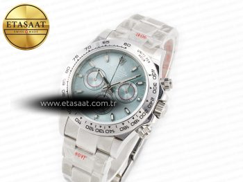 Daytona SS Bezel Noob Best Edition Ice Blue Dial on SS Oyster Bracelet SA4130