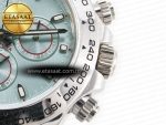 Daytona SS Bezel Noob Best Edition Ice Blue Dial on SS Oyster Bracelet SA4130 - Görsel 12