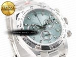 Daytona SS Bezel Noob Best Edition Ice Blue Dial on SS Oyster Bracelet SA4130 - Görsel 5