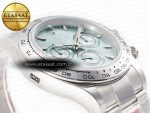 Daytona SS Bezel Noob Best Edition Ice Blue Dial on SS Oyster Bracelet SA4130 - Görsel 7