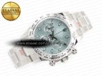 Daytona SS Bezel Noob Best Edition Ice Blue Dial on SS Oyster Bracelet SA4130 - Görsel 8