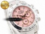 Daytona SS Bezel Noob Best Edition Pink Dial on SS Oyster Bracelet SA4130 - Görsel 5