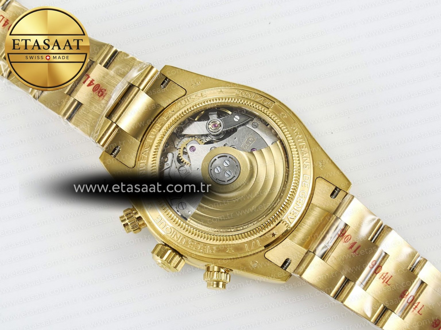 Daytona YG ADGF Best Edition Green/YG Dial on YG Bracelet A7750 - Görsel 18