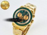 Daytona YG ADGF Best Edition Green/YG Dial on YG Bracelet A7750 - Görsel 2