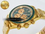 Daytona YG ADGF Best Edition Green/YG Dial on YG Bracelet A7750 - Görsel 6